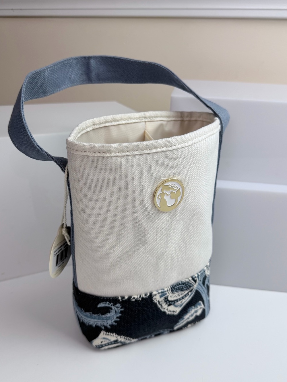 SPARTINA 449 Double Wine Caddy Oyster Factory NWT
